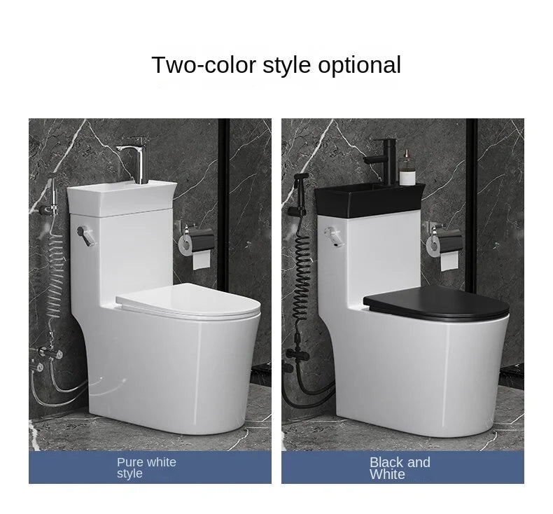 Integrated Toilet and Wash Basin Combo